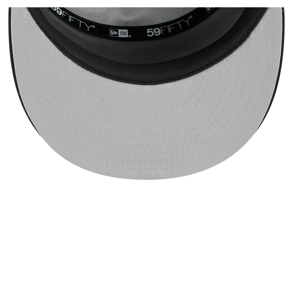 San Antonio Spurs 2025 NBA Tip Off Split Panel 59FIFTY Fitted Hat White/Black