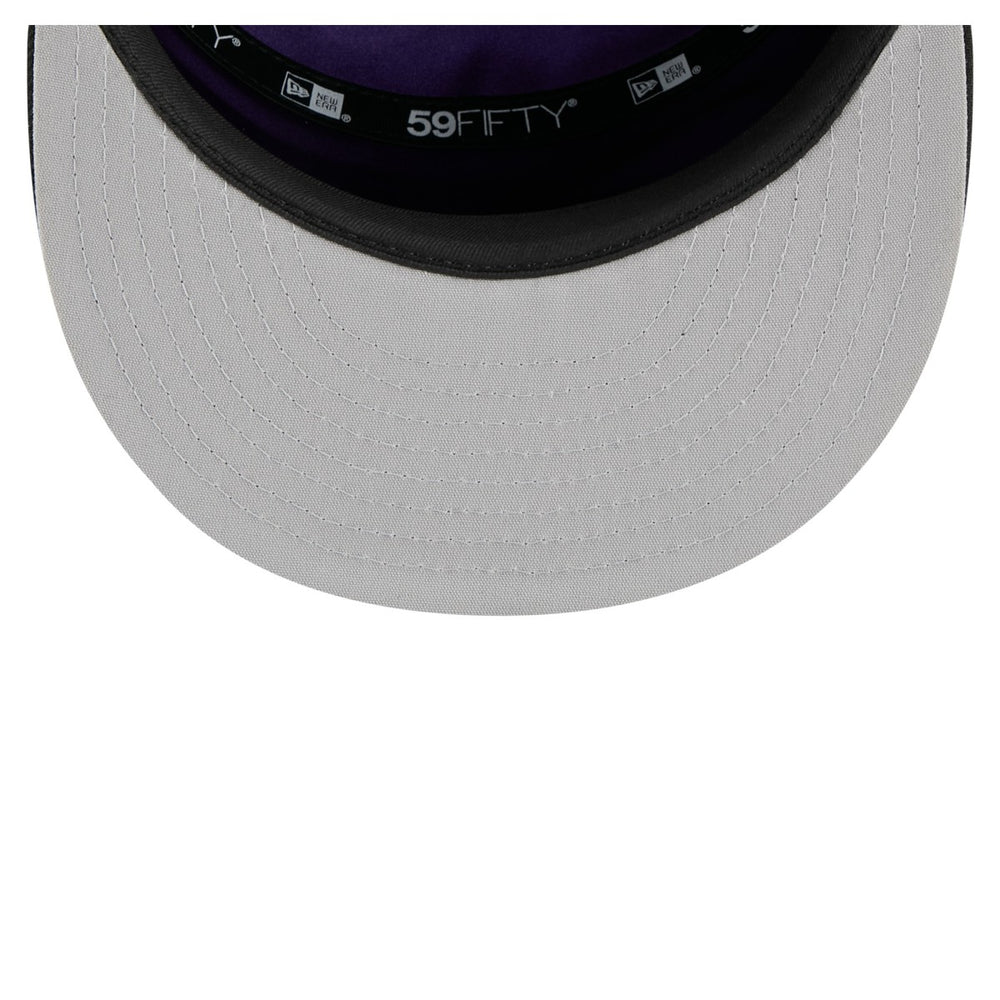 Sacramento Kings 2025 NBA Tip Off Split Panel 59FIFTY Fitted Hat White/Black