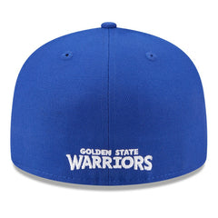 Golden State Warriors 2025 NBA Tip Off Split Panel 59FIFTY Fitted Hat White/Royal