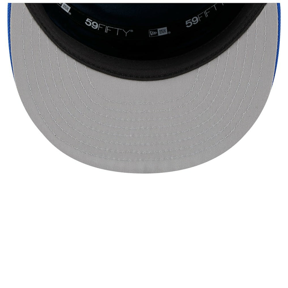 Dallas Mavericks 2025 NBA Tip Off Split Panel 59FIFTY Fitted Hat White/Blue