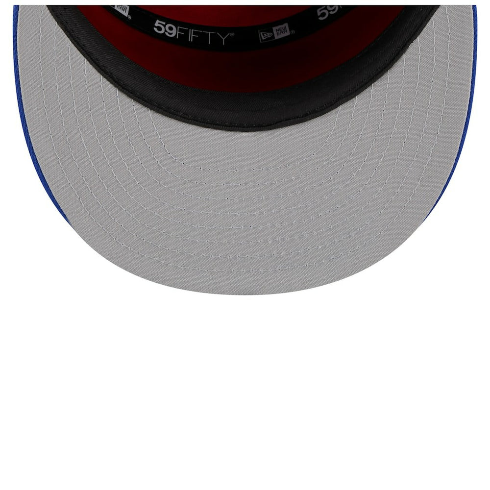 Detroit Pistons 2025 NBA Tip Off Split Panel 59FIFTY Fitted Hat White/Blue