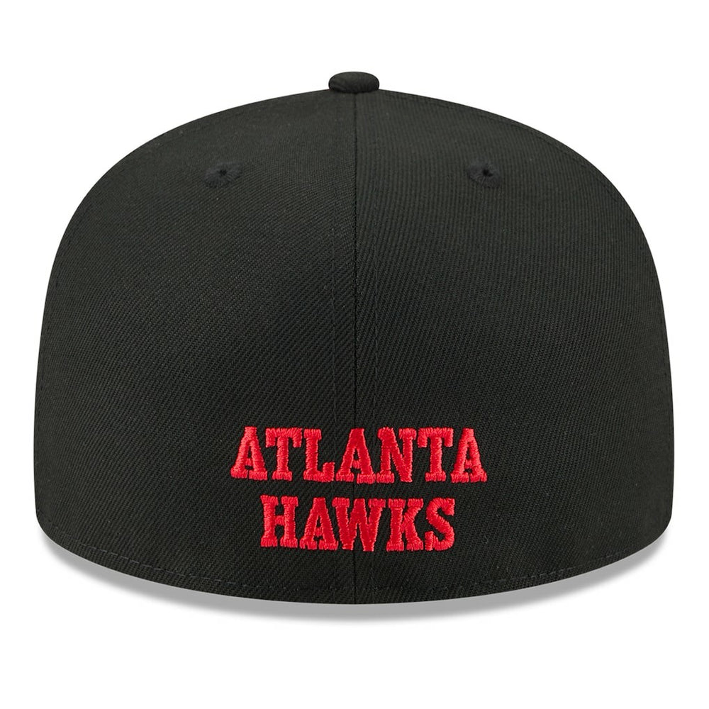 Atlanta Hawks 2025 NBA Tip Off Split Panel 59FIFTY Fitted Hat White/Black