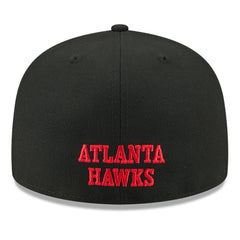 Atlanta Hawks 2025 NBA Tip Off Split Panel 59FIFTY Fitted Hat White/Black
