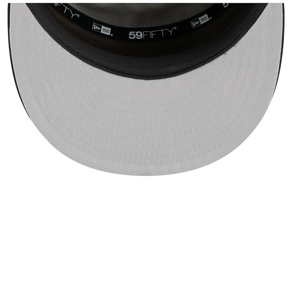 Brooklyn Nets 2025 NBA Tip Off Split Panel 59FIFTY Fitted Hat White/Black