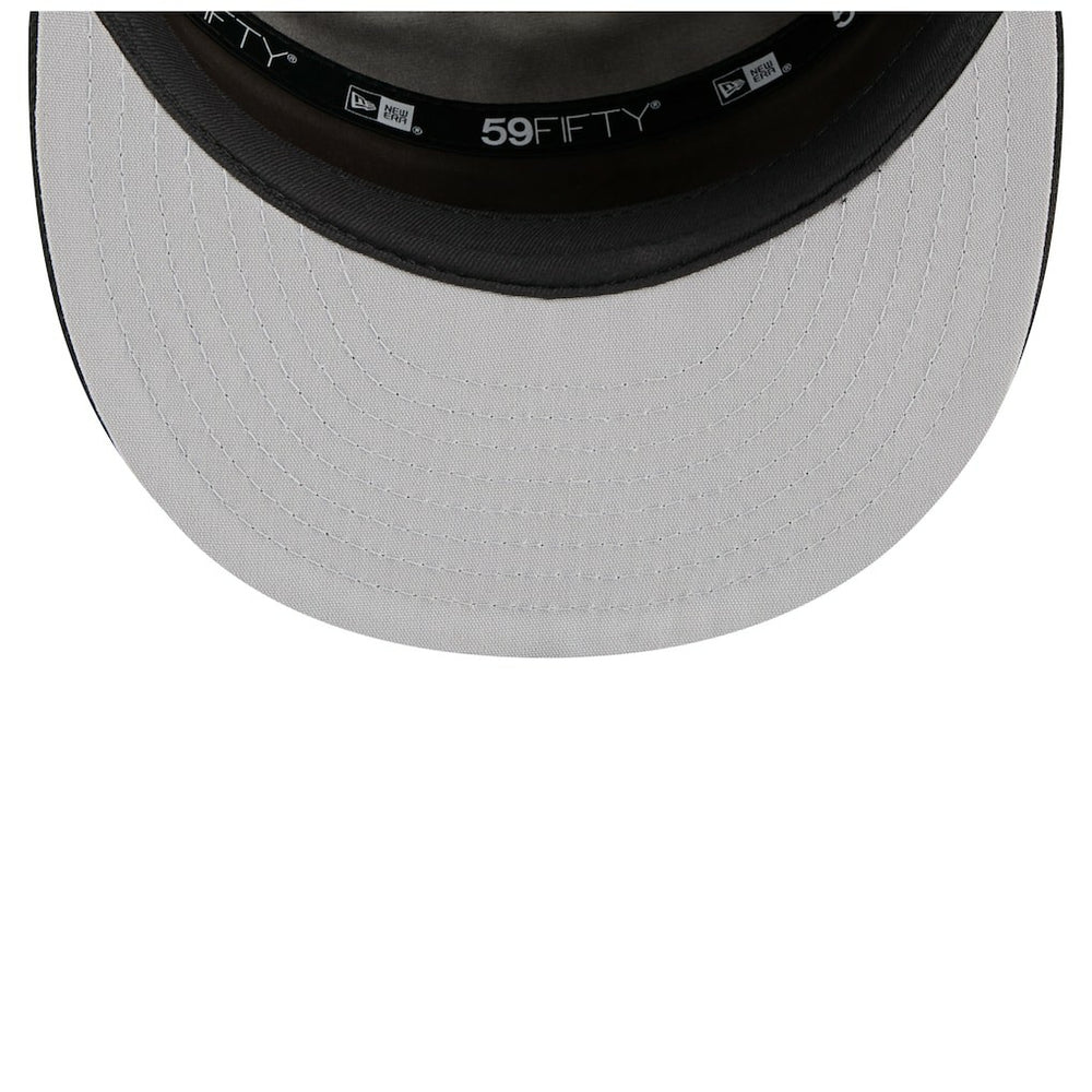 Brooklyn Nets 2025 NBA Tip Off Split Panel 59FIFTY Fitted Hat White/Black