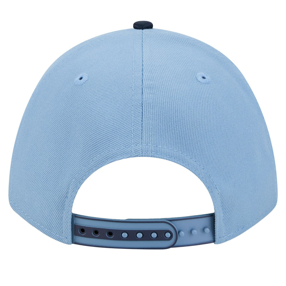 Memphis Grizzlies 2025 NBA Tip Off M-Crown A-Frame 9FORTY Adjustable Hat White/Light Blue