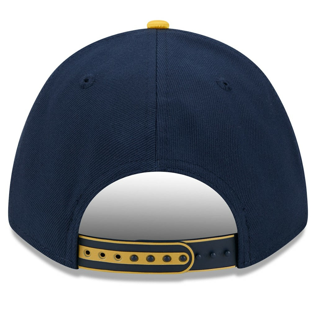 Indiana Pacers 2025 NBA Tip Off M-Crown A-Frame 9FORTY Adjustable Hat White/Navy