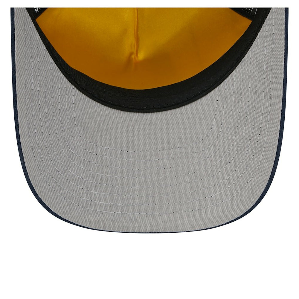 Indiana Pacers 2025 NBA Tip Off M-Crown A-Frame 9FORTY Adjustable Hat White/Navy