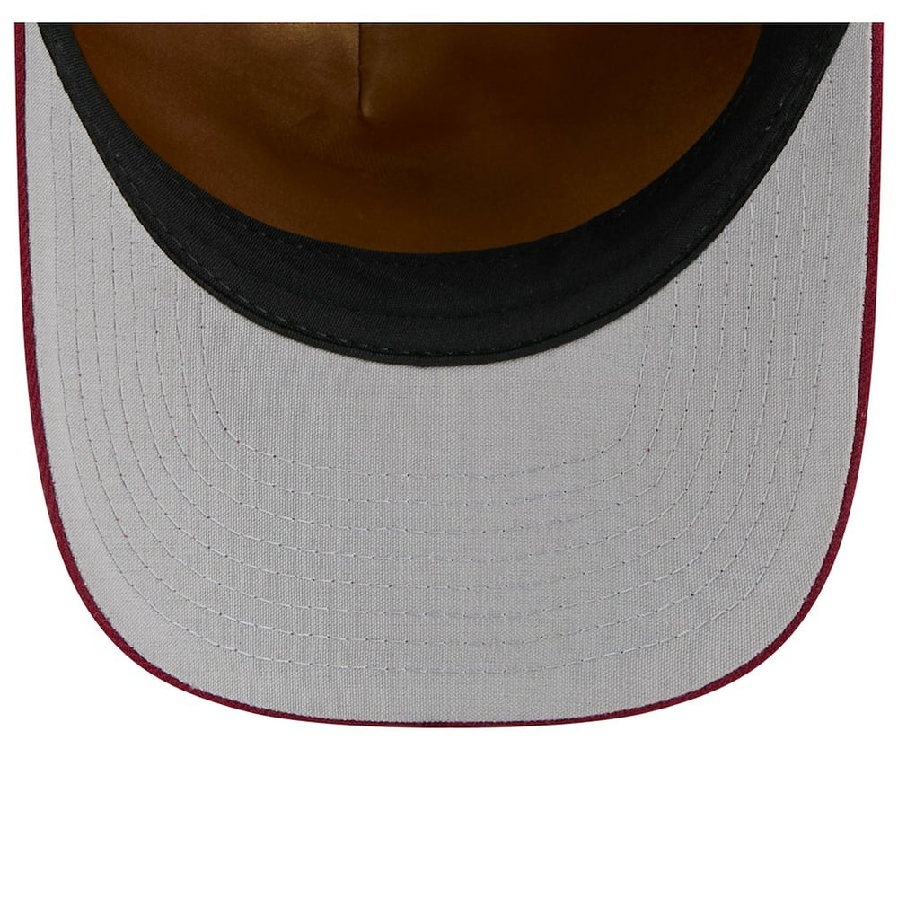Cleveland Cavaliers 2025 NBA Tip Off M-Crown A-Frame 9FORTY Adjustable Hat White/Wine