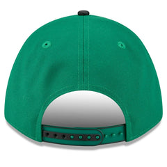 Boston Celtics 2025 NBA Tip Off M-Crown A-Frame 9FORTY Adjustable Hat White/Kelly Green