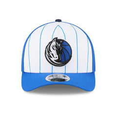 Dallas Mavericks 2025 NBA Tip Off M-Crown A-Frame 9FORTY Adjustable Hat White/Blue