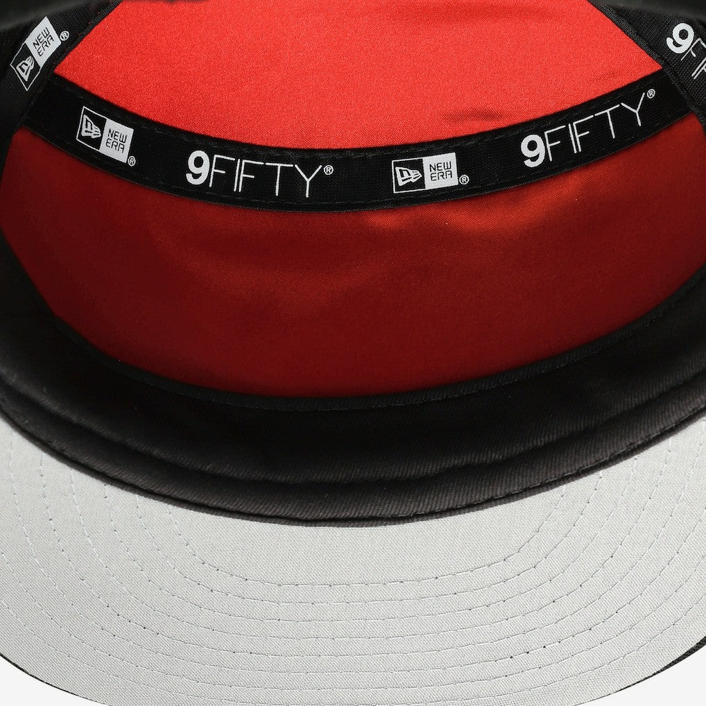 Atlanta Hawks 2025 NBA Tip Off Split Panel 9FIFTY Snapback Hat White/Red