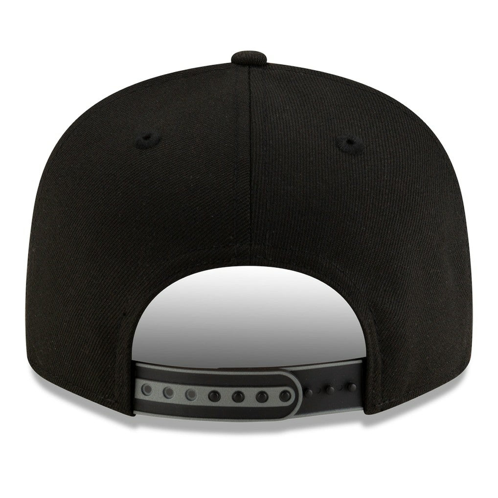 Brooklyn Nets 2025 NBA Tip Off Split Panel 9FIFTY Snapback Hat White/Black