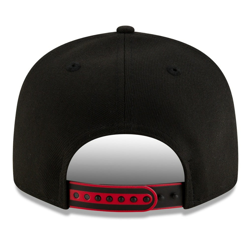 Chicago Bulls 2025 NBA Tip Off Split Panel 9FIFTY Snapback Hat White/Black