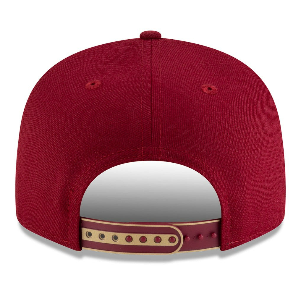 Cleveland Cavaliers 2025 NBA Tip Off Split Panel 9FIFTY Snapback Hat White/Wine