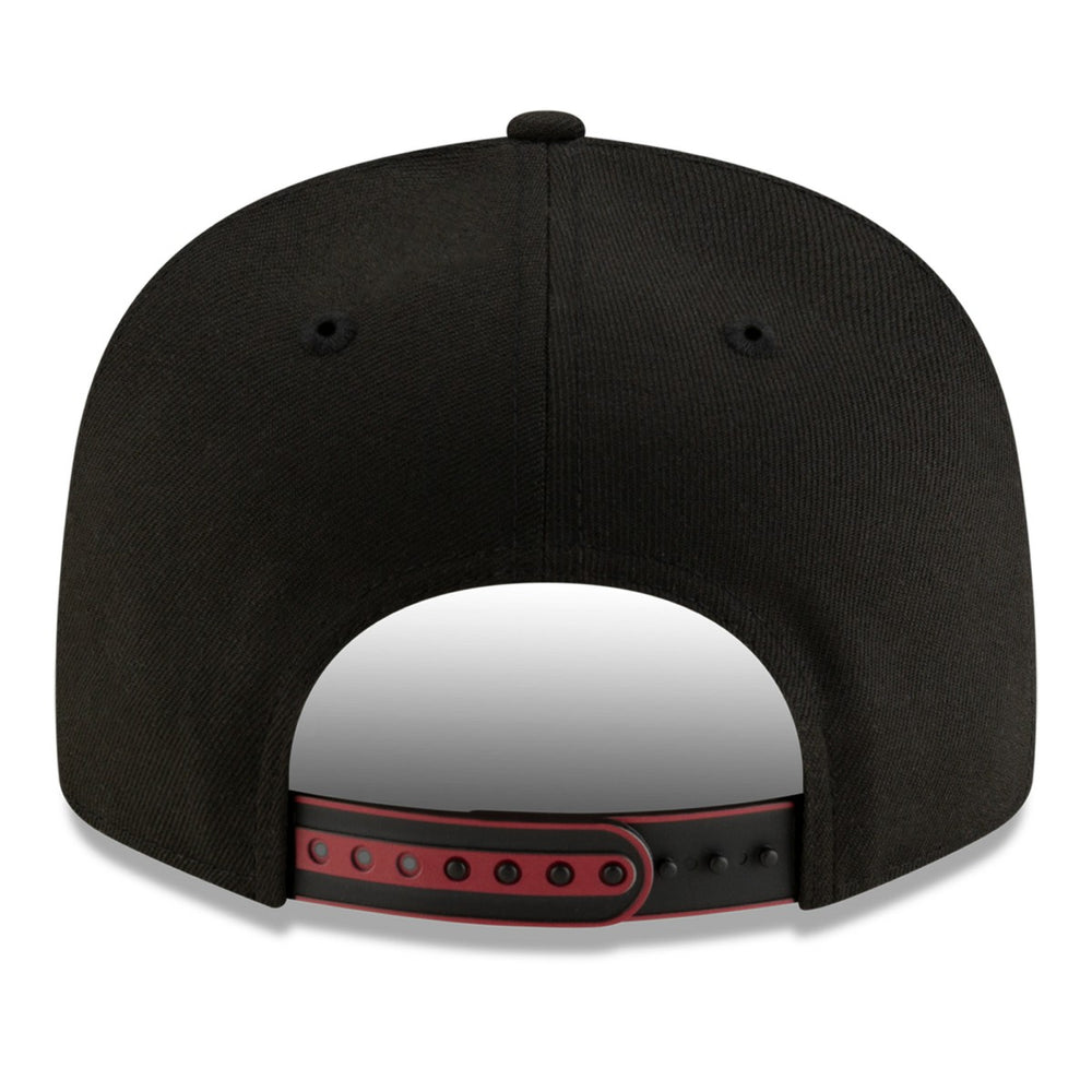 Miami Heat 2025 NBA Tip Off Split Panel 9FIFTY Snapback Hat White/Black