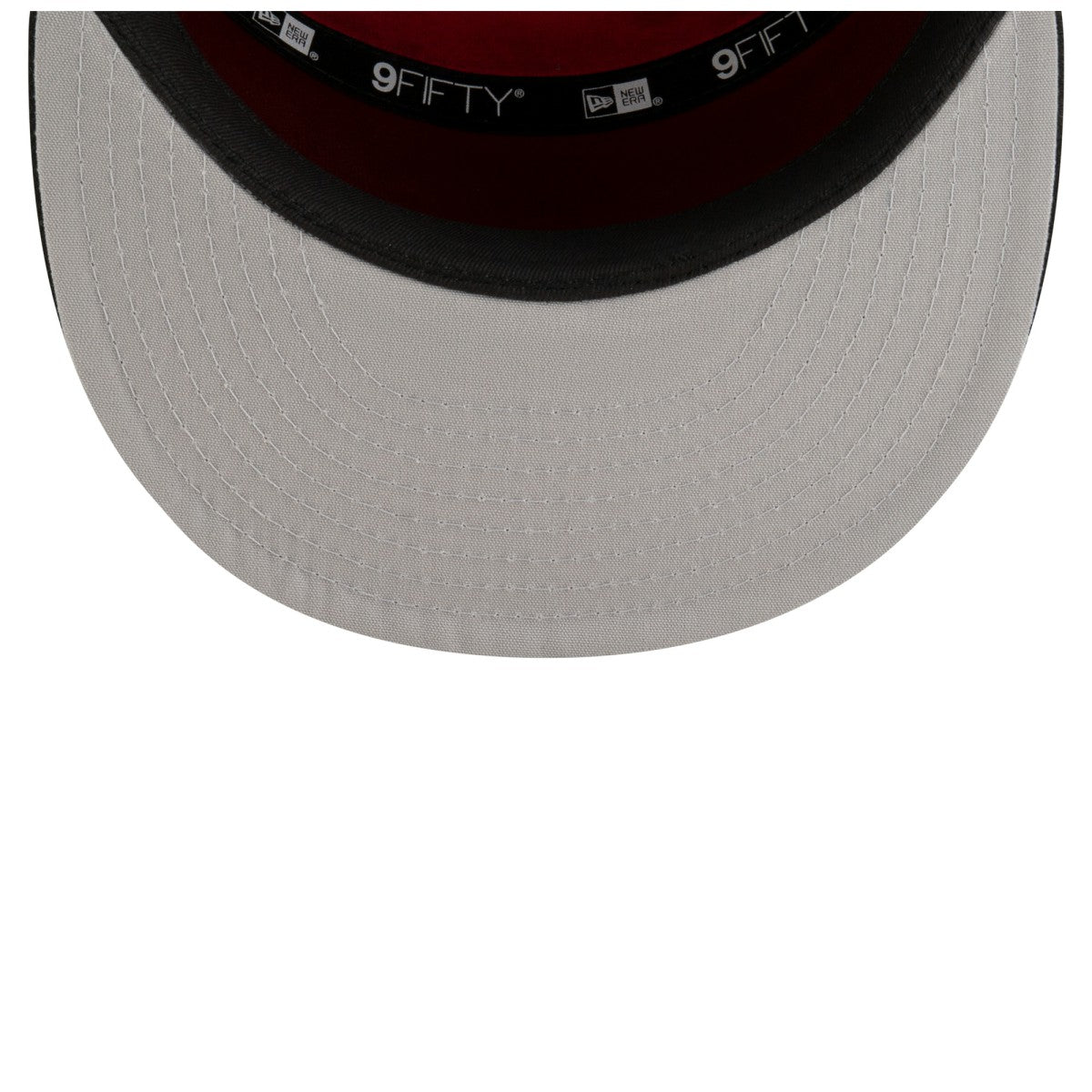 Miami Heat 2025 NBA Tip Off Split Panel 9FIFTY Snapback Hat White/Black