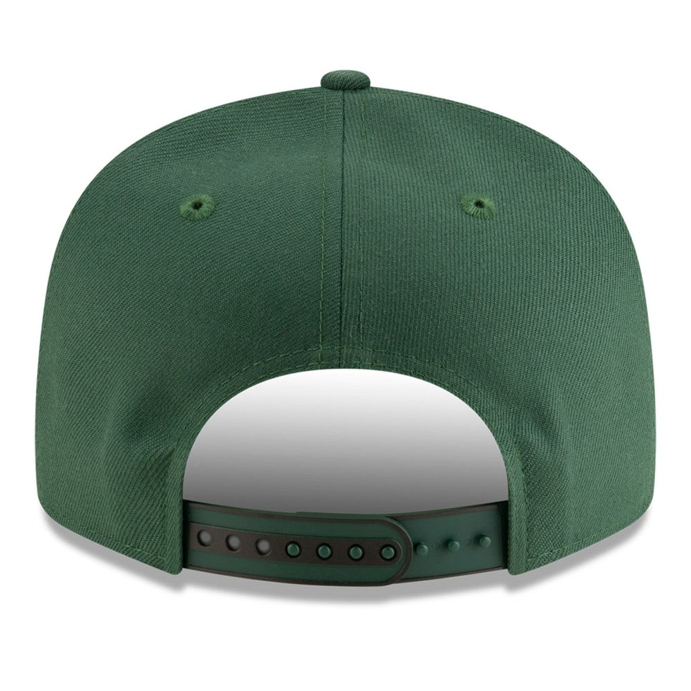 Milwaukee Bucks 2025 NBA Tip Off Split Panel 9FIFTY Snapback Hat White/Hunter Green