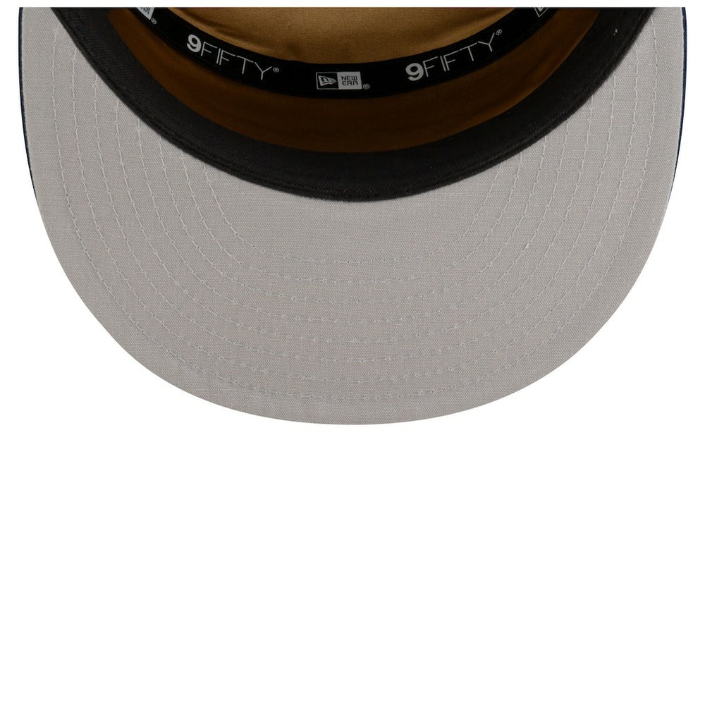 New Orleans Pelicans 2025 NBA Tip Off Split Panel 9FIFTY Snapback Hat White/Navy