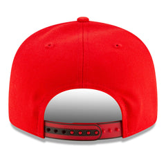 Toronto Raptors 2025 NBA Tip Off Split Panel 9FIFTY Snapback Hat White/Red