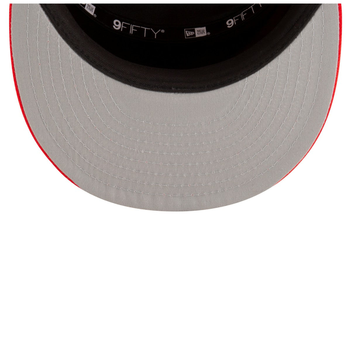 Toronto Raptors 2025 NBA Tip Off Split Panel 9FIFTY Snapback Hat White/Red
