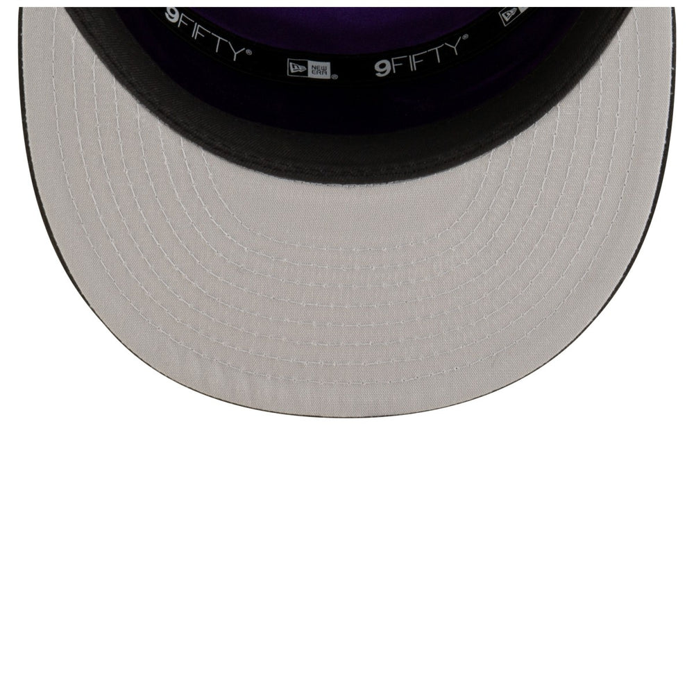 Sacramento Kings 2025 NBA Tip Off Split Panel 9FIFTY Snapback Hat White/Black