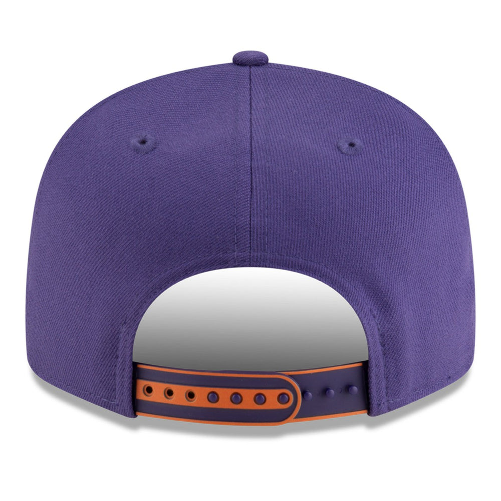 Phoenix Suns 2025 NBA Tip Off Split Panel 9FIFTY Snapback Hat White/Purple