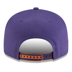 Phoenix Suns 2025 NBA Tip Off Split Panel 9FIFTY Snapback Hat White/Purple