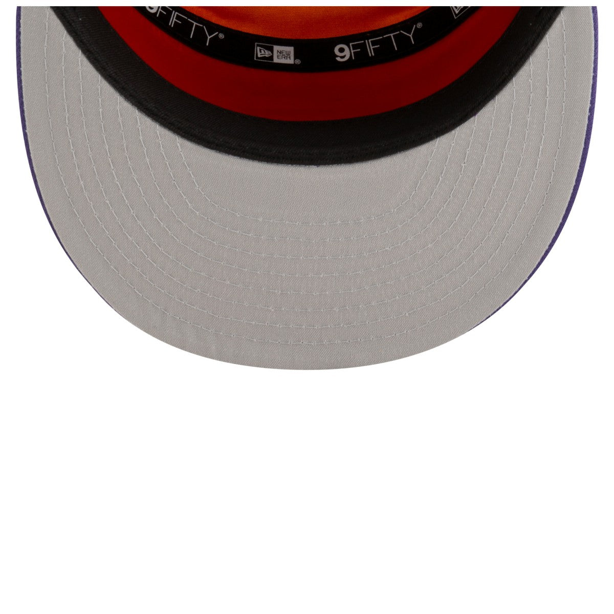 Phoenix Suns 2025 NBA Tip Off Split Panel 9FIFTY Snapback Hat White/Purple