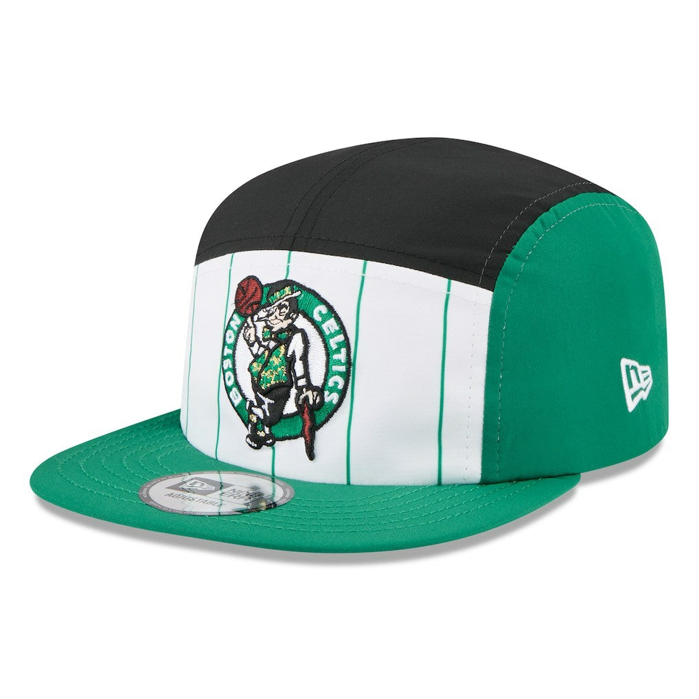 Boston Celtics 2025 NBA Tip Off Camper Adjustable Hat White/Kelly Green