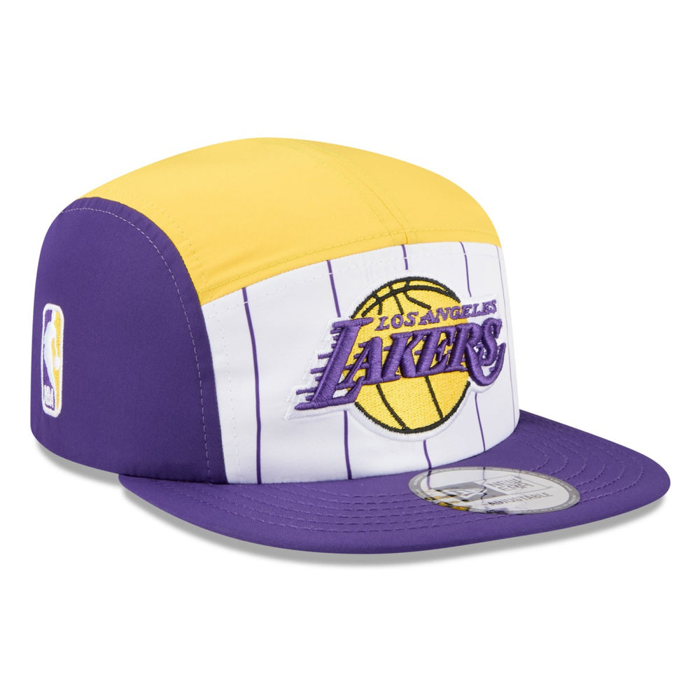 Los Angeles Lakers 2025 NBA Tip Off Camper Adjustable Hat White/Purple