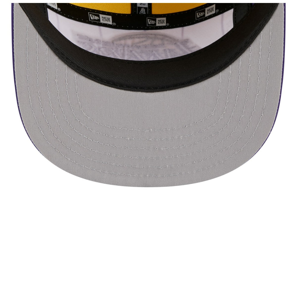 Los Angeles Lakers 2025 NBA Tip Off Camper Adjustable Hat White/Purple