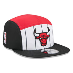 Chicago Bulls 2025 NBA Tip Off Camper Adjustable Hat White/Black