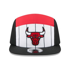 Chicago Bulls 2025 NBA Tip Off Camper Adjustable Hat White/Black