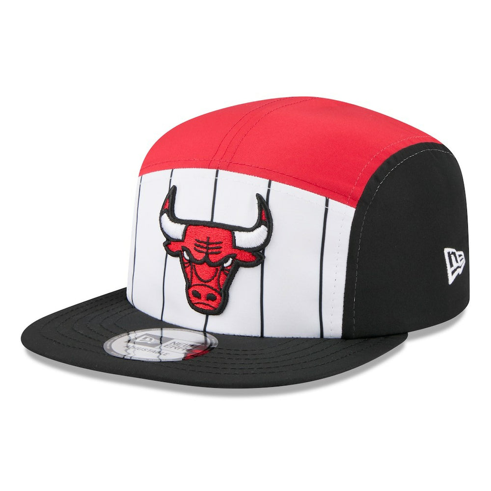 Chicago Bulls 2025 NBA Tip Off Camper Adjustable Hat White/Black