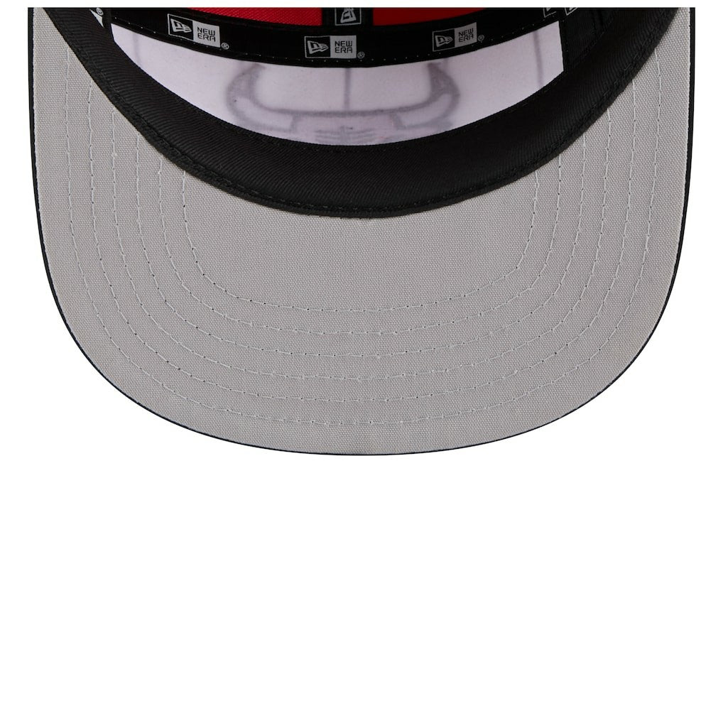 Chicago Bulls 2025 NBA Tip Off Camper Adjustable Hat White/Black