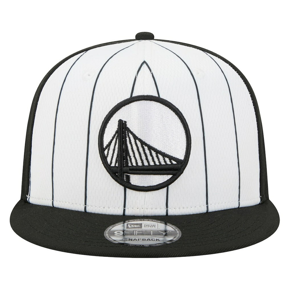 Golden State Warriors 2025 NBA Tip Off 9FIFTY Snapback Hat White
