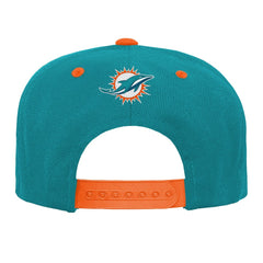 Miami Dolphins Outerstuff Youth Team Gradient Deadstock Snapback Hat Aqua