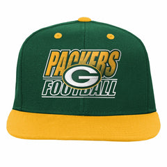Green Bay Packers Outerstuff Youth Team Gradient Deadstock Snapback Hat Green