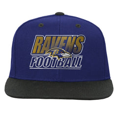 Baltimore Ravens Outerstuff Youth Team Gradient Deadstock Snapback Hat Purple