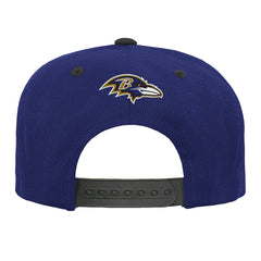 Baltimore Ravens Outerstuff Youth Team Gradient Deadstock Snapback Hat Purple