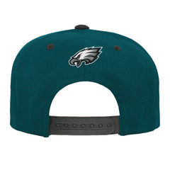 Philadelphia Eagles Outerstuff Youth Team Gradient Deadstock Snapback Hat Midnight Green
