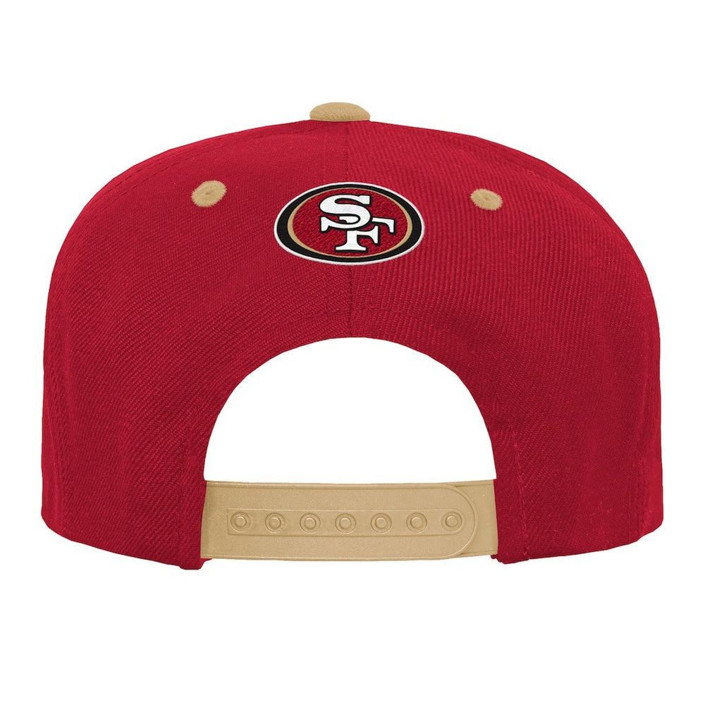 San Francisco 49ers Outerstuff Youth Team Gradient Deadstock Snapback Hat Scarlet