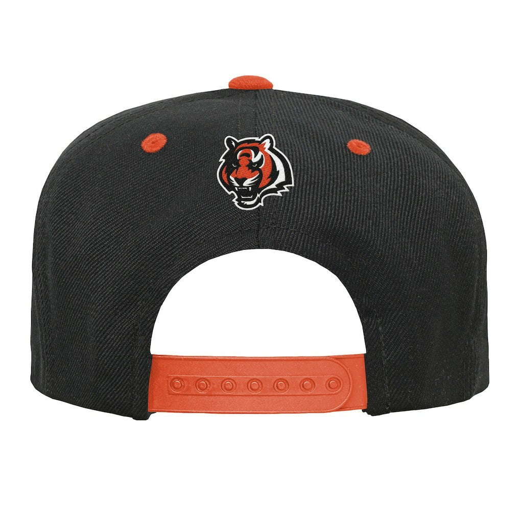 Cincinnati Bengals Outerstuff Youth Team Gradient Deadstock Snapback Hat Black