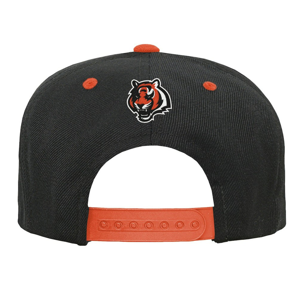 Cincinnati Bengals Outerstuff Youth Team Gradient Deadstock Snapback Hat Black