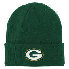 Green Bay Packers Outerstuff Youth Team Gradient Cuffed Knit Hat Green
