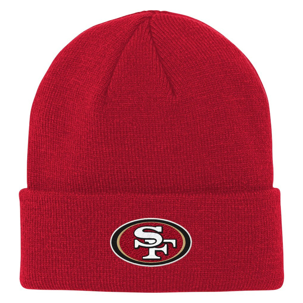 San Francisco 49ers Outerstuff Youth Team Gradient Cuffed Knit Hat Scarlet