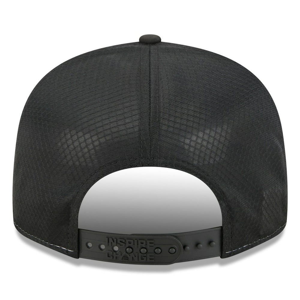 Cincinnati Bengals New Era 2025 Inspire Change Split Panel 9FIFTY Snapback Hat White/Black