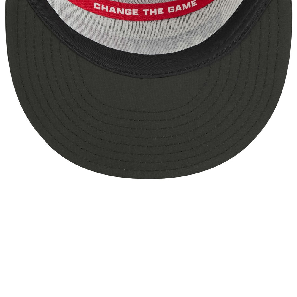Houston Texans New Era 2025 Inspire Change Split Panel 9FIFTY Snapback Hat White/Black