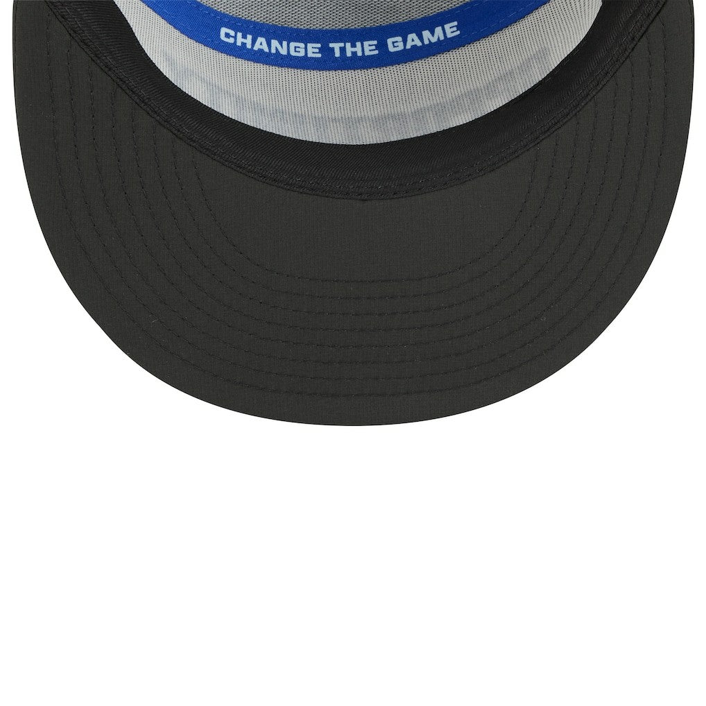 Los Angeles Rams New Era 2025 Inspire Change Split Panel 9FIFTY Snapback Hat White/Black